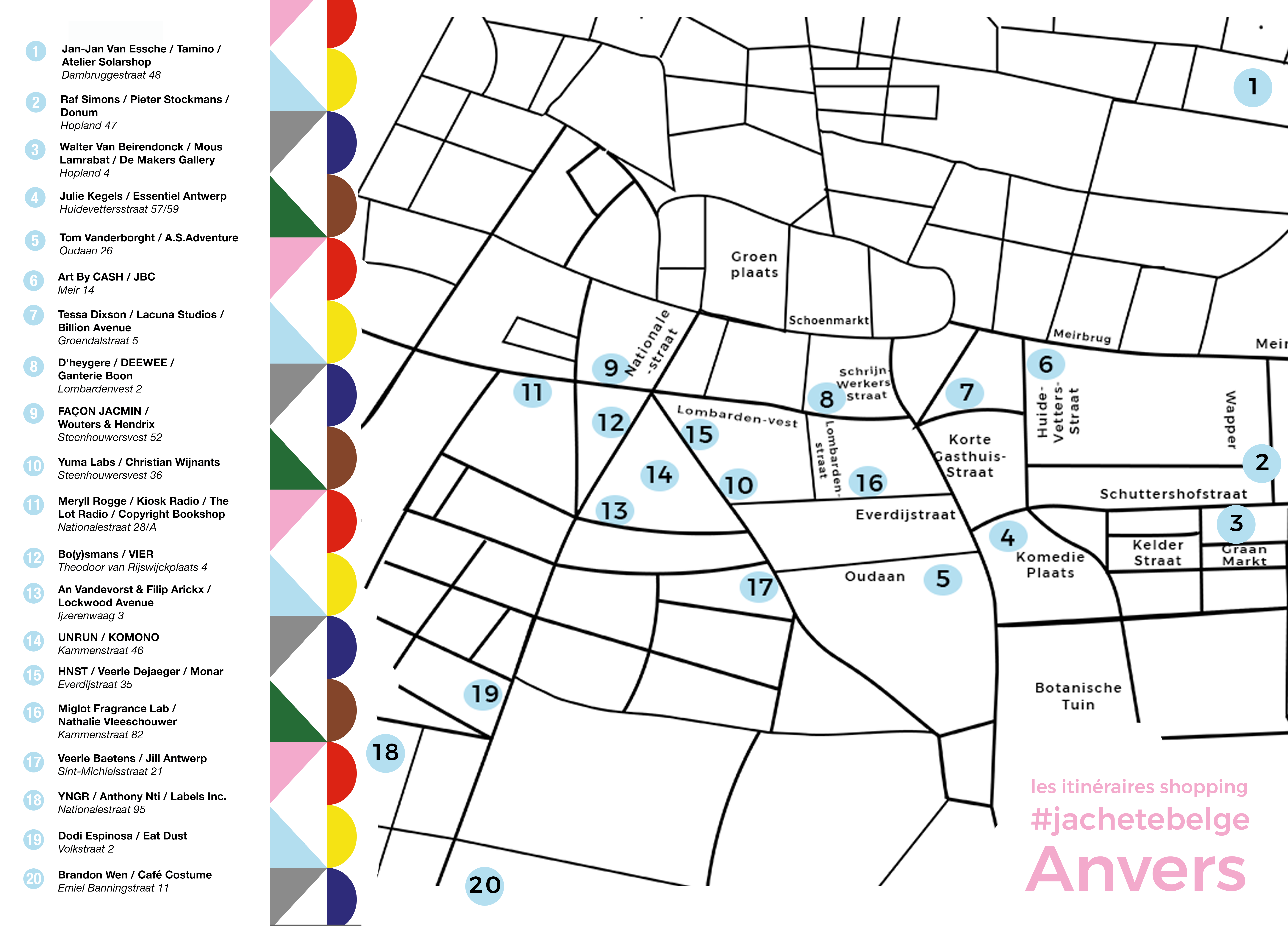 Route Anvers FR