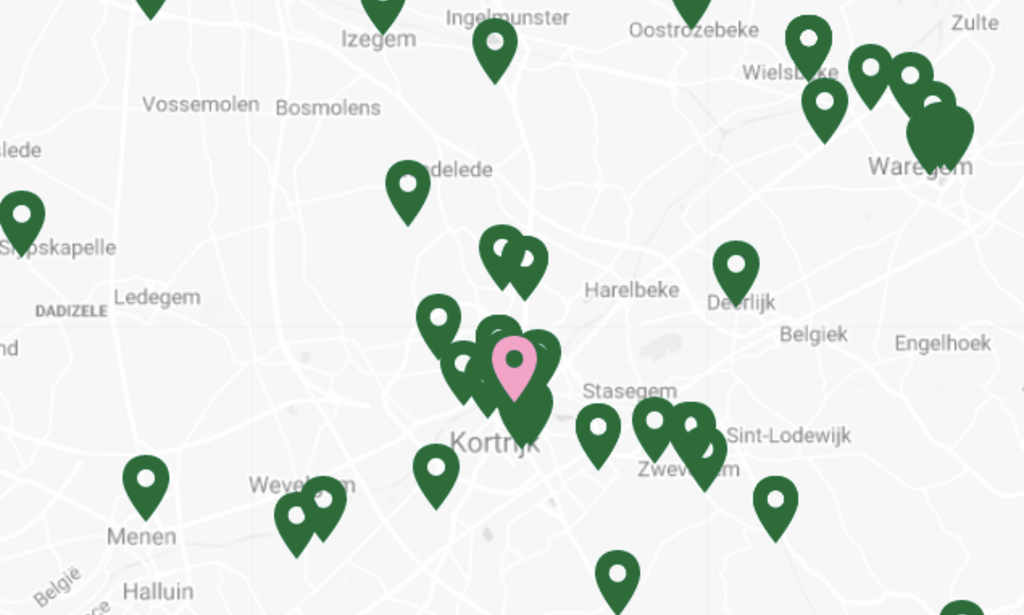 Ontdek waar je Belgische merken kan kopen met onze nieuwe locatie-module!